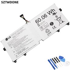 원래 LG 그램 13Z970 14Z970 15Z970 15Z975 LBR1223E 노트북 배터리, 한개옵션0