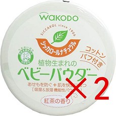 6.예상수령일 2-6일 이내 海の堂 e-shop 와코도 싯 카로 루 내츄럴 베이비 파우더 상품 2 개 세트 (차의, 상세 설명 참조0, 상세 설명 참조0