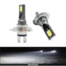 자동차 안개등 전구 9005 9006 운전 러닝 램프 12000LM 80W 12V H4 H7 LED 헤드라이트 H11 H8 H9 H10 H1 H3 2 개, 05 8000K, 05 H4, 05 8000K_05 H4