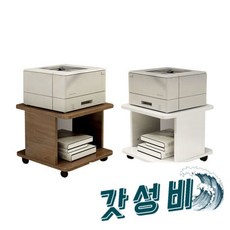  이동식 프린터 선반 복합기 프린트 받침대 다이, 빌리 화이트 
