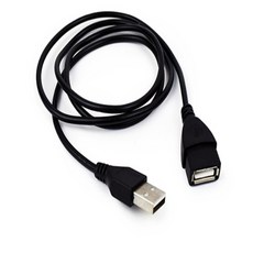 USB 연장 케이블 PC케이블연장 여행용케이블, 1m, 1개