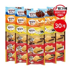 [KT알파쇼핑]빙그레 붕어싸만코+빵또아 혼합 30개 (붕싸3종x5개+빵또아3종x5개), 1개, 180ml