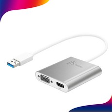 넥스트 USB to HDMI / VGA 멀티 모니터 어댑터, NEXT-JUA360