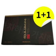 [1+1]광동 일품 기력보환 60환 녹용 홍삼 15가지 전통원료 사용 환 타입 부모님 명절 선물, 60개, 4g