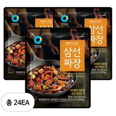 청정원 삼선짜장 분말, 80g, 24개