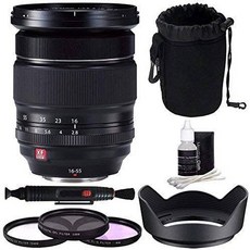Fujifilm XF 16-55mm f/2.8 R LM WR Lens + 77mm 3 Piece Filter Set (UV, 상세내용참조