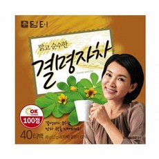 커피 결명자 차 40T 맛있는 전통 티 카누, 본상품