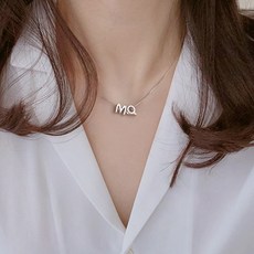 나만의알파벳참이니셜목걸이2가지스타일