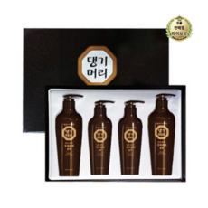 (Qubridge) 댕기머리 윤 플러스 4종 선물세트 B호(샴푸500ML 2개+샴푸300ML 2개)