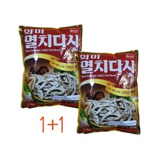 (무료배송) 1+1 화미 멸치다시 2kg 국물용 찌개용, 2개