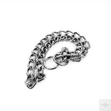 하썸 강아지 초크체인 훈련용목줄 체인목줄, 2.0mm x 40cm, 1개