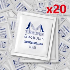 Beckuum 러브 성인젤 러브젤 남성젤 러브제리 남성젤 러브제리 윤활젤 휴대용 젤 스탠다드 여성젤 러브제리 수용성 부부관계 윤활제, 20개, 10ml