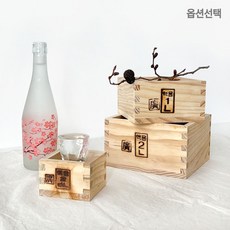 국산 계량검사필증 됫박 l 쌀바가지 저울 곡물 측정 액용 곡식 쌀바가지 쌀되박 이자카야 일식당 혼술 사케 소품, 1.1홉 2dL, 1개