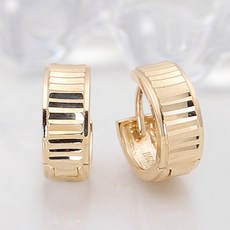 14k컷팅링귀걸이