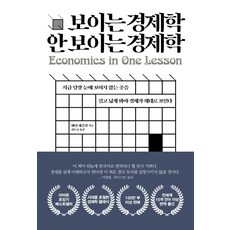 보이는 경제학 안보이는 경제학:지금 당장 눈에 보이지 않는 곳을 길고 넓게 봐야 경제가 제대로 보인다, 디케이제이에스(DKJS)