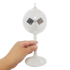 빠른 배송! 태양광 발전 크룩스 복사계 모델 교육 장비 복사계 빛 압력 풍차 볼로미터, 1개