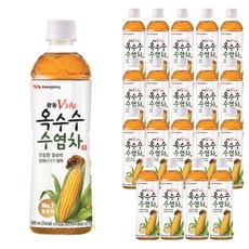 광동 옥수수수염차 탕비실음료 대용량 집들이선물, 20개, 500ml