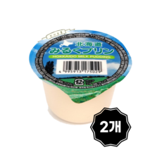 [진시유통] 홋카이도 밀크푸딩, 2개, 100g