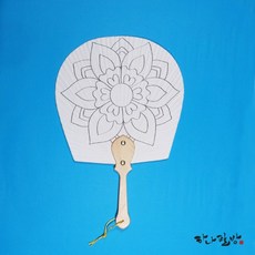 민화부채도안