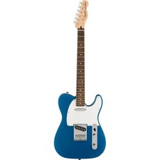 Fender 해외직구 일렉 기타 전기 미국산 스퀴어 어피니티 시리즈 텔레캐스터 일렉트릭 기타 2년 보증 버터스코치 블론드 메이플 핑거보드, Lake Placid Blue Fender, Full