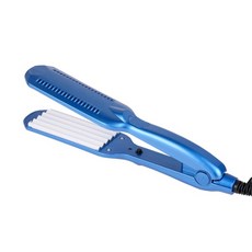 물결 판 고데기 남자 매직기 아이언 wenyi professional crimper corrugation hair curling iron curler corrugated 세라믹, 푸른