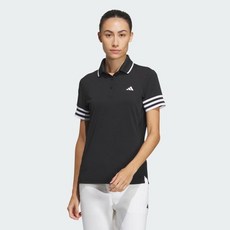 [국내매장판] 아디다스 여성 골프 폴로 반팔 티셔츠 W 3ST POLO 골프웨어