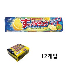 슷빠이츄 레몬 맛 12개입 x 12개 모리나가 하이츄