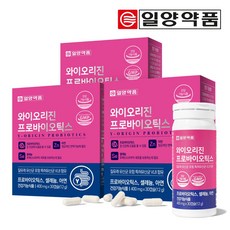 일양약품 와이오리진 프로바이오틱스 질유래유산균 30캡슐, 3박스