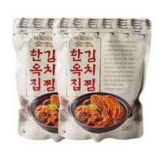 [피코크] 한옥집 김치찜 500g x2, 단일상품