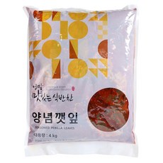 케이푸드_선우푸드 양념깻잎, 4kg, 23개
