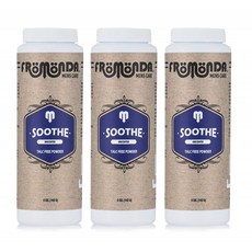 Fromonda (Soothe) Body Powder unscented (5 oz 3-Pack) Unisex Talc-Free Anti-C, 단일상품