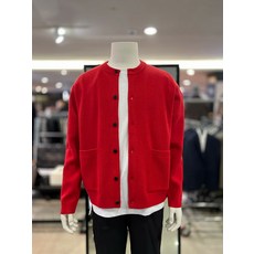 리버클래시 리버클래시 리버클래시 레드 라운드넥 오버핏 사이드트임 하찌 가디건 LKS51325 (P003123889)