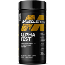 머슬테크 알파테스트 테스토스테론 부스터 남성용 120정 / MuscleTech Alpha Test 120 Capsules, 1개