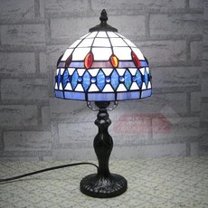 스테인그라스8인치바로크led조명침실무드등