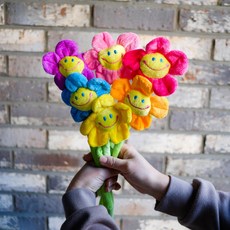 스마일 봉제인형 꽃다발/졸업식/입학식/어린이집/인싸템/리코꽃다발, 2.생일 축하 합니다, 옐로우