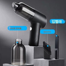 무선 차량용 청소기 소형 가정용 실내 초강력 흡입 자동차용 가정용 휴대용 청소기 차량용, 보여진 바와 같이, 옵션2