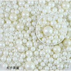 홈베이킹 02.2-4-7mm 해외스프링클 스프링클 85g 골드 500g 화이트펄 아라잔, 화이트믹스120g, 1개