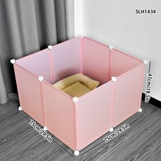 칸막이 울타리 애완견 케이지 배플 스크린 작은 고양이 침대 문짝 방지 실내 토끼, 01 diy cage, 06 SLH1434