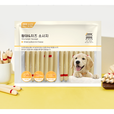 무마진 황태&치즈 소시지, 108개, 30g - 강아지소세지