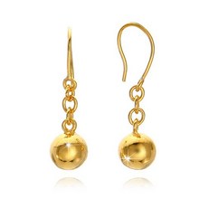 순금금볼귀걸이