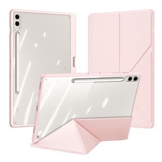 갤럭시 탭S9FE X510 커버분리 펜슬수납 태블릿 케이스, 그레이, 1개