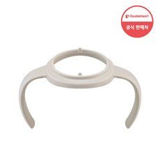 더블하트 모유실감 3세대 젖병 핸들, 2개, 그레이