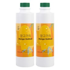스위트컵 망고가득 농축액 2개입 1.2키로 drink, 2개