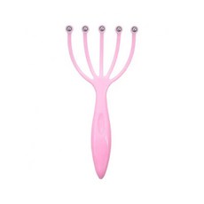 두피 머리 마사지 갈퀴 빛나는 스틸 볼 헤드 이완 다섯 손가락, 1개