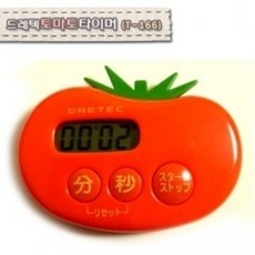 드레텍 디지털 토마토 타이머 T 166RD 주방 타이머, 1개