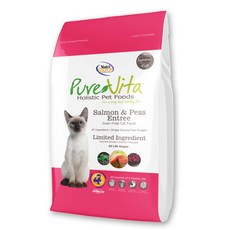뉴트리소스 퓨어비타 캣 살몬&피스 1kg