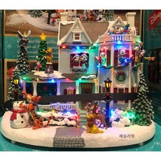 디즈니크리스마스하우스멜로디장식