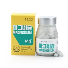 블루그램 마그네슘 750mg x 60정 X 3개 + 1개 추가증정, 단품, 단품