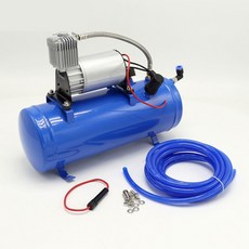 DC 12V 300W 자동차 공기 펌프 6L 탱크 용량 150 PSI 최대 작동 압력 자동차 타이어 플레이션 도구 공기, 1세트