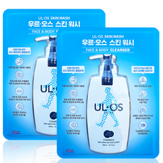 우르오스 바디워시 올인원 스킨워시 500ml 1+1 남자 등드름 약산성 코스트코 우로스 샤워 노인냄새